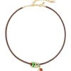 The Leather Charm Necklace