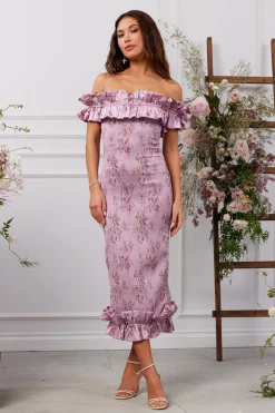 The Lilac Dress in Lilac Tapestry Rose