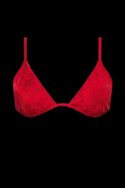 The Lucy Top in Red Coral