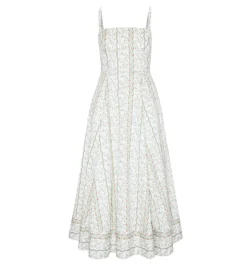 The Margot Dress in Green Provence Floral