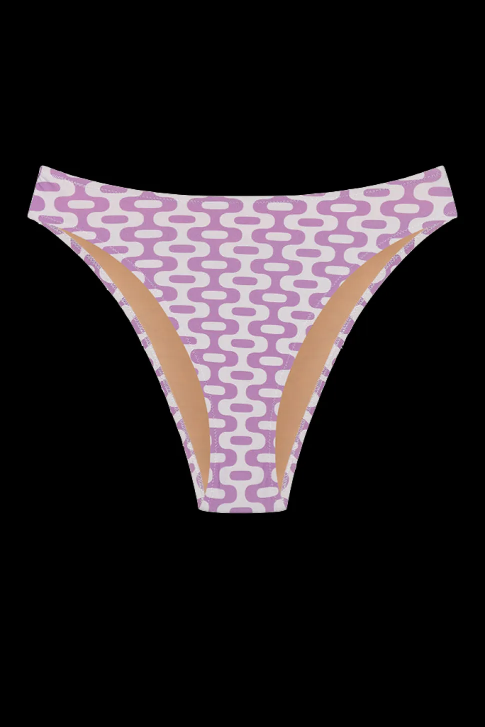 The Marie Bottom in Lilac Ogee