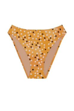 The Marie Bottom in Marigold Ikat Dot