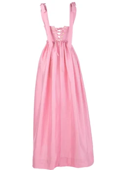The Marie Dress in Tea Rose