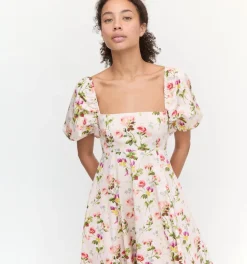 The Matilda Dress in Pink Bluebonnet