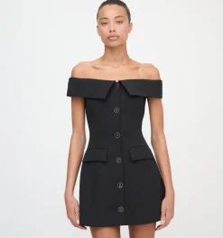 The Mattia Dress in Black