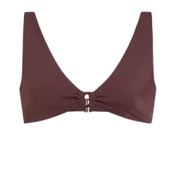 The Mila Bikini Top in Mink