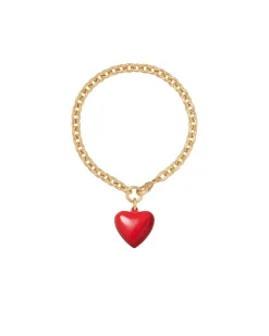 The Mini Puffy Heart Bracelet