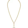The Mini Puffy Heart Necklace in White