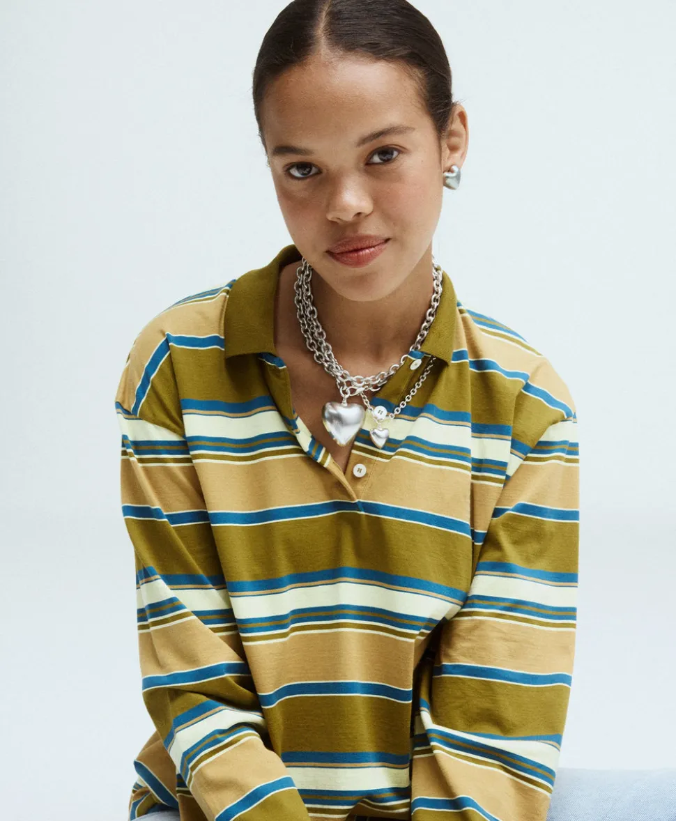 The Mini Puffy Heart Necklace in Silver