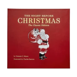 The Night Before Christmas in Bonded Leather
