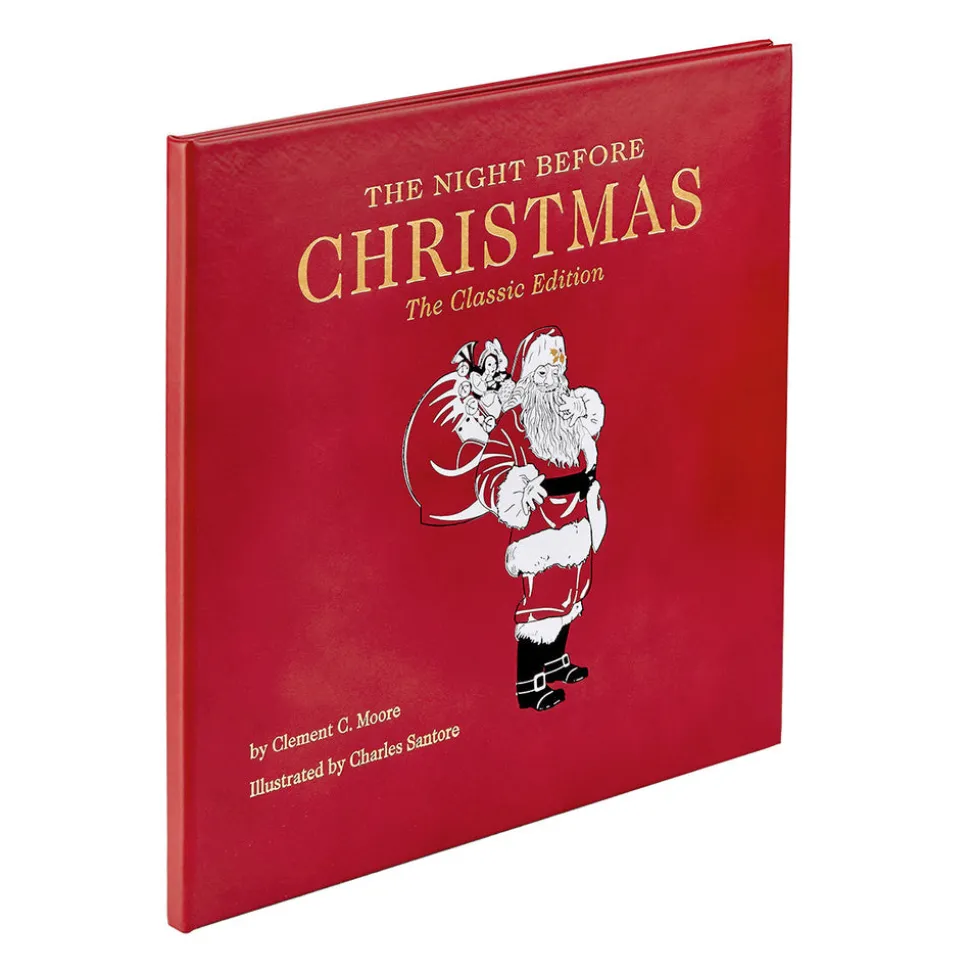 The Night Before Christmas in Bonded Leather