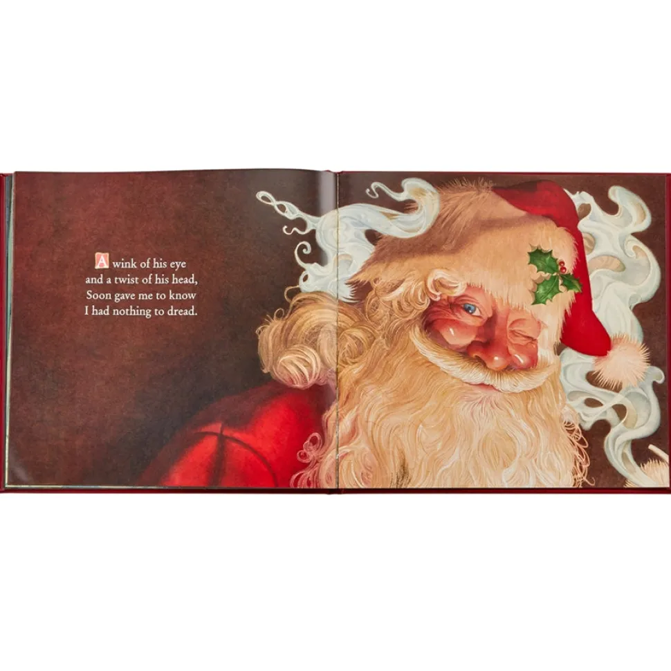 The Night Before Christmas in Bonded Leather