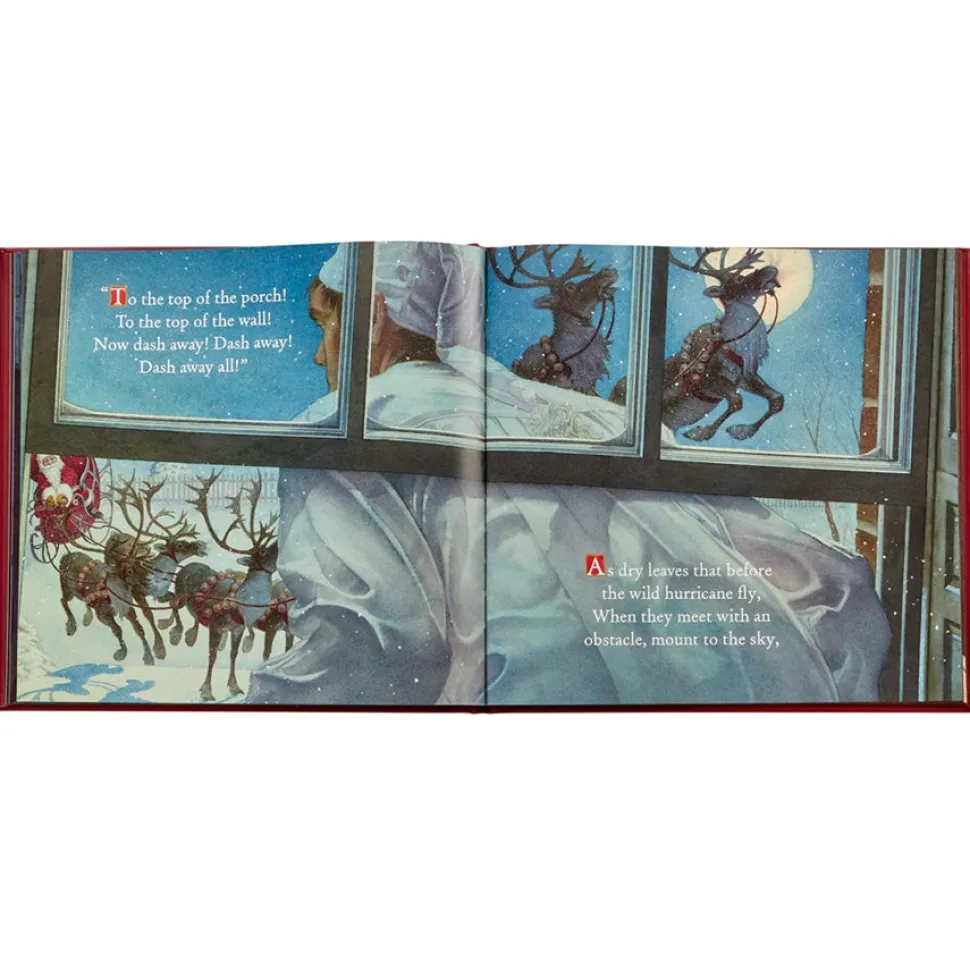 The Night Before Christmas in Bonded Leather