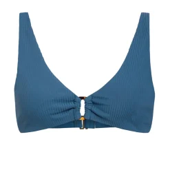 The Nora Bikini Top in Slate