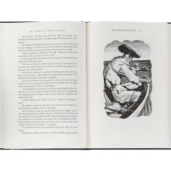 The Old Man And The Sea in Bonded Leather