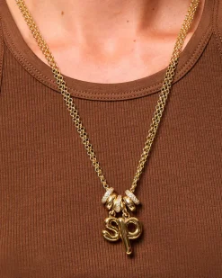 The Pave Slider Necklace