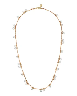 The Pearl Drip Drop Necklace Duo
