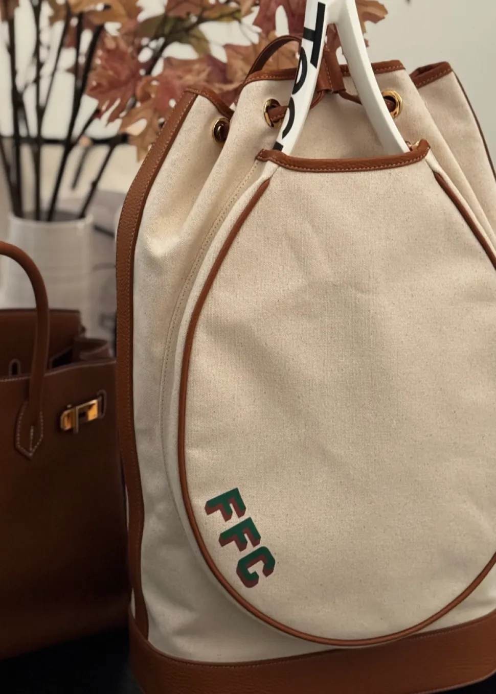 The Personalized Canvas Lily Bag