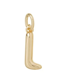 The Puffy Initial Charms
