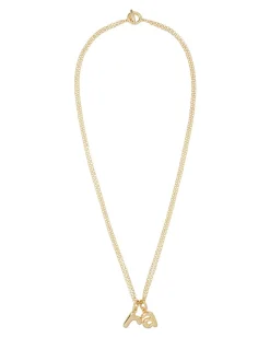 The Puffy Initial Necklace