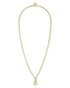 The Puffy Initial Necklace
