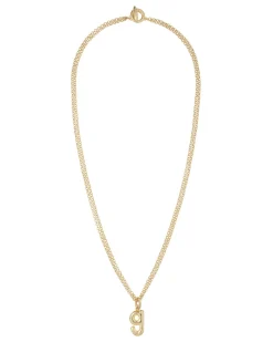 The Puffy Initial Necklace