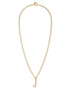 The Puffy Initial Necklace