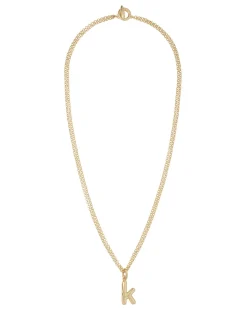 The Puffy Initial Necklace