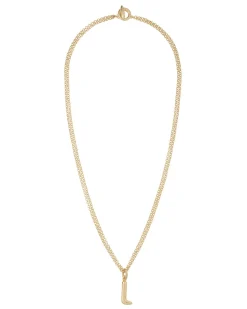 The Puffy Initial Necklace