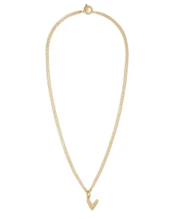 The Puffy Initial Necklace