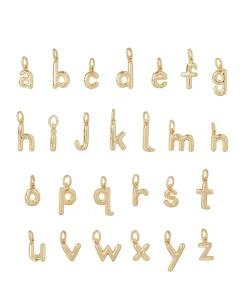 The Puffy Initial Necklace