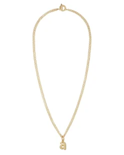 The Puffy Initial Necklace