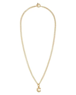 The Puffy Initial Necklace