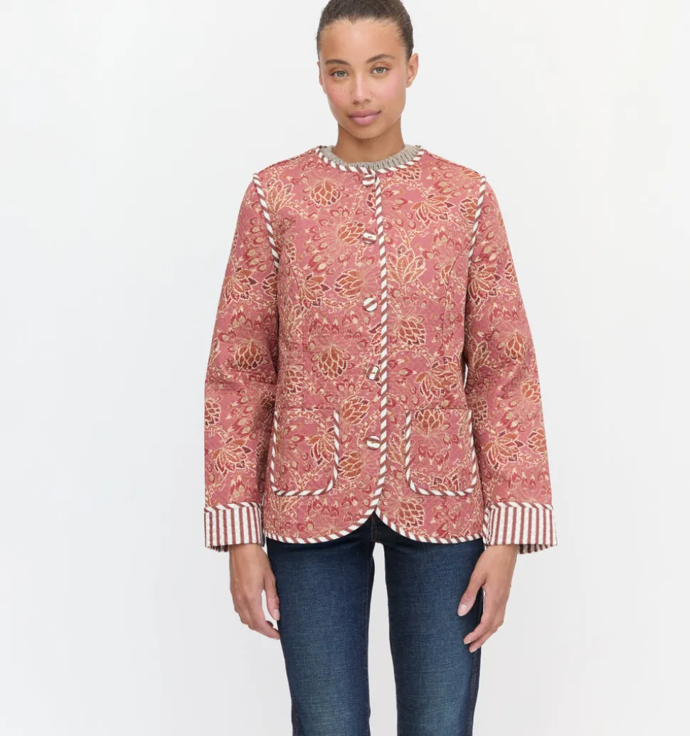The Rowan Jacket in Autumn Floral