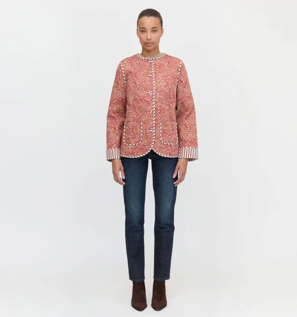 The Rowan Jacket in Autumn Floral