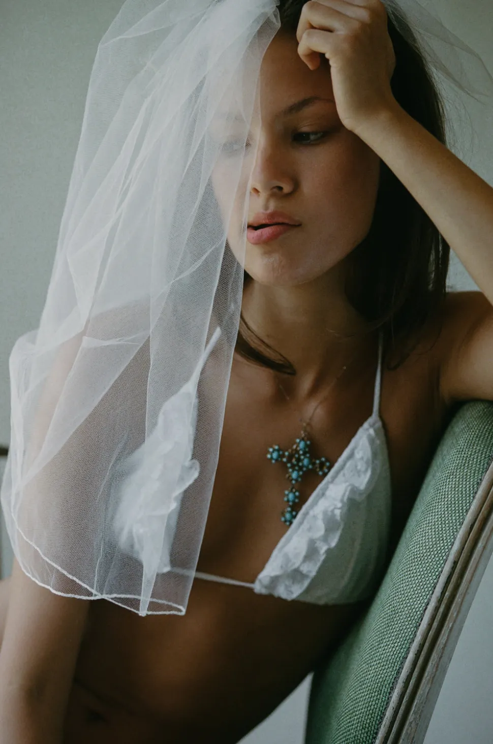 The Ruffle Top in Lace