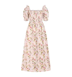 The Scarlett Nap Dress in Pink Bluebonnet