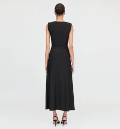 The Sloane Dress in Black Jersey