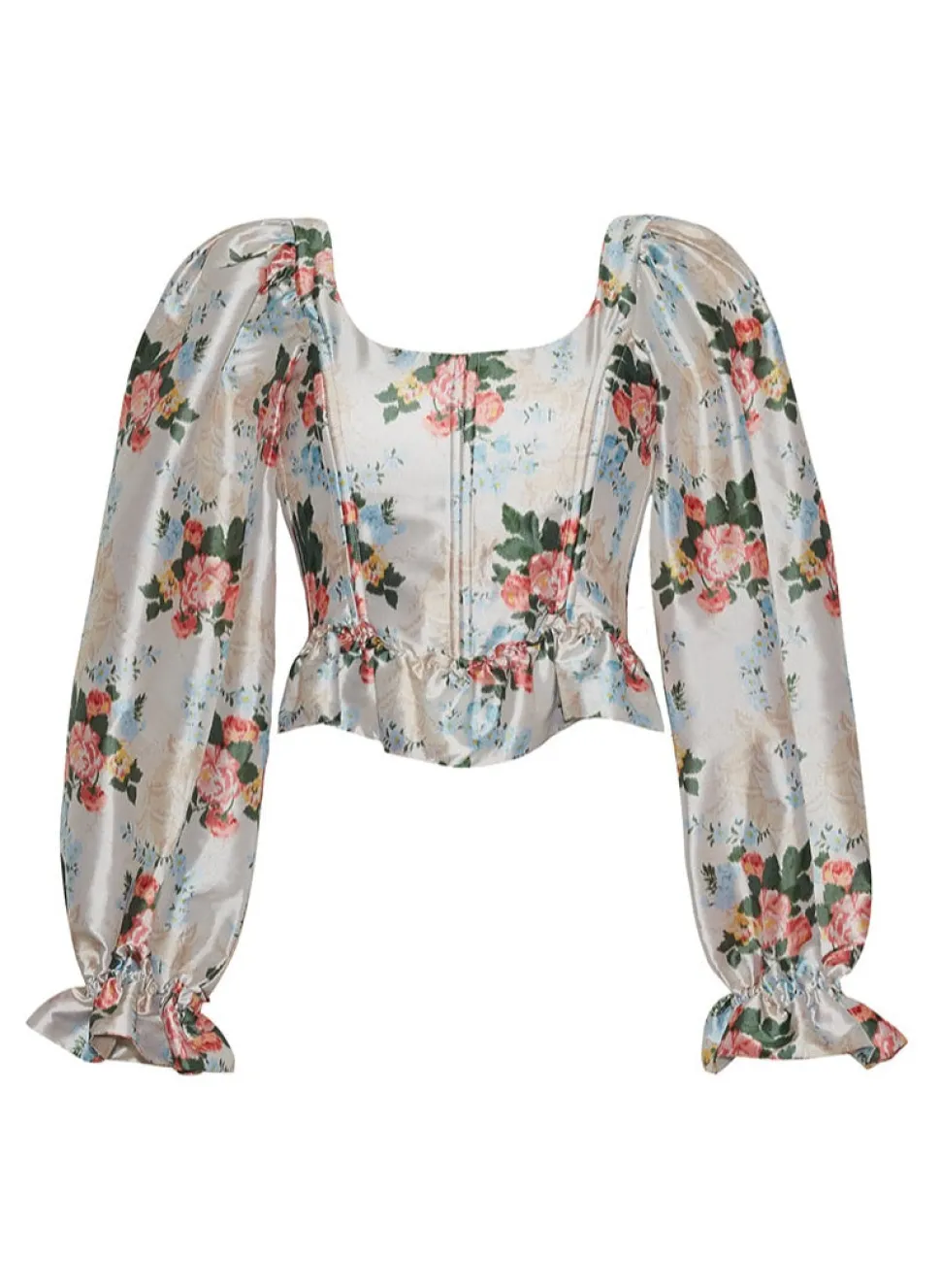 The Sofia Corset Top in Floral