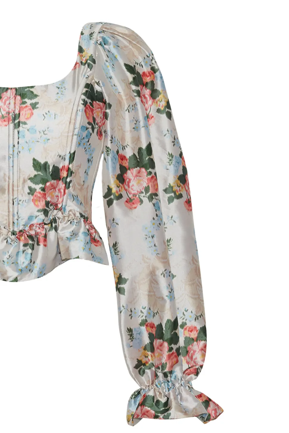 The Sofia Corset Top in Floral