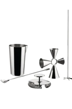 The Tending Box Set: Mixing Glass Jigger Strainer Spoon Baton