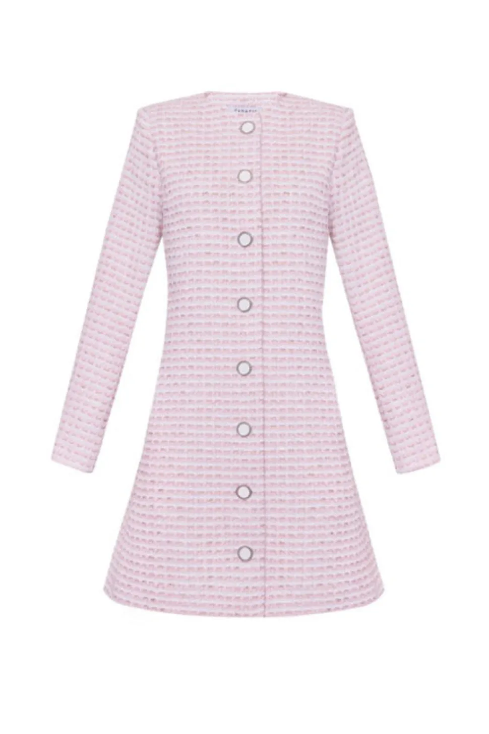 The Teresa Jacket in Pink & White