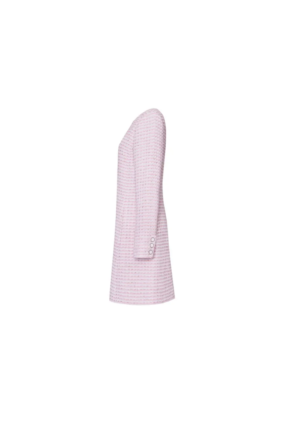 The Teresa Jacket in Pink & White