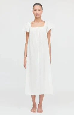 The Therese Nightgown in Soft Ivory