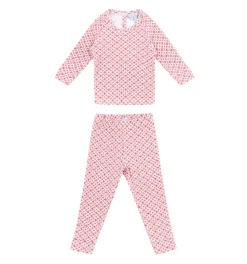 The Tiny PJ Set in Rose Circular Lattice