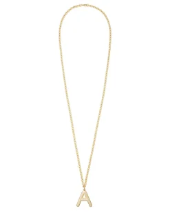 The Very Big Puffy Initial Necklace