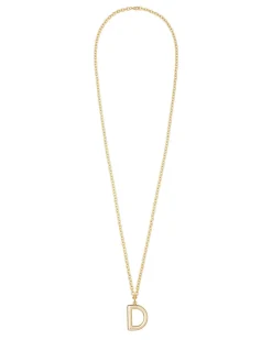 The Very Big Puffy Initial Necklace