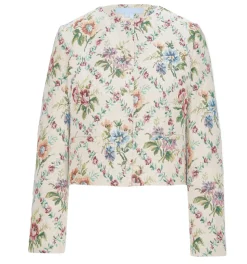 The Virginia Jacket in Tapestry Trellis Brocade