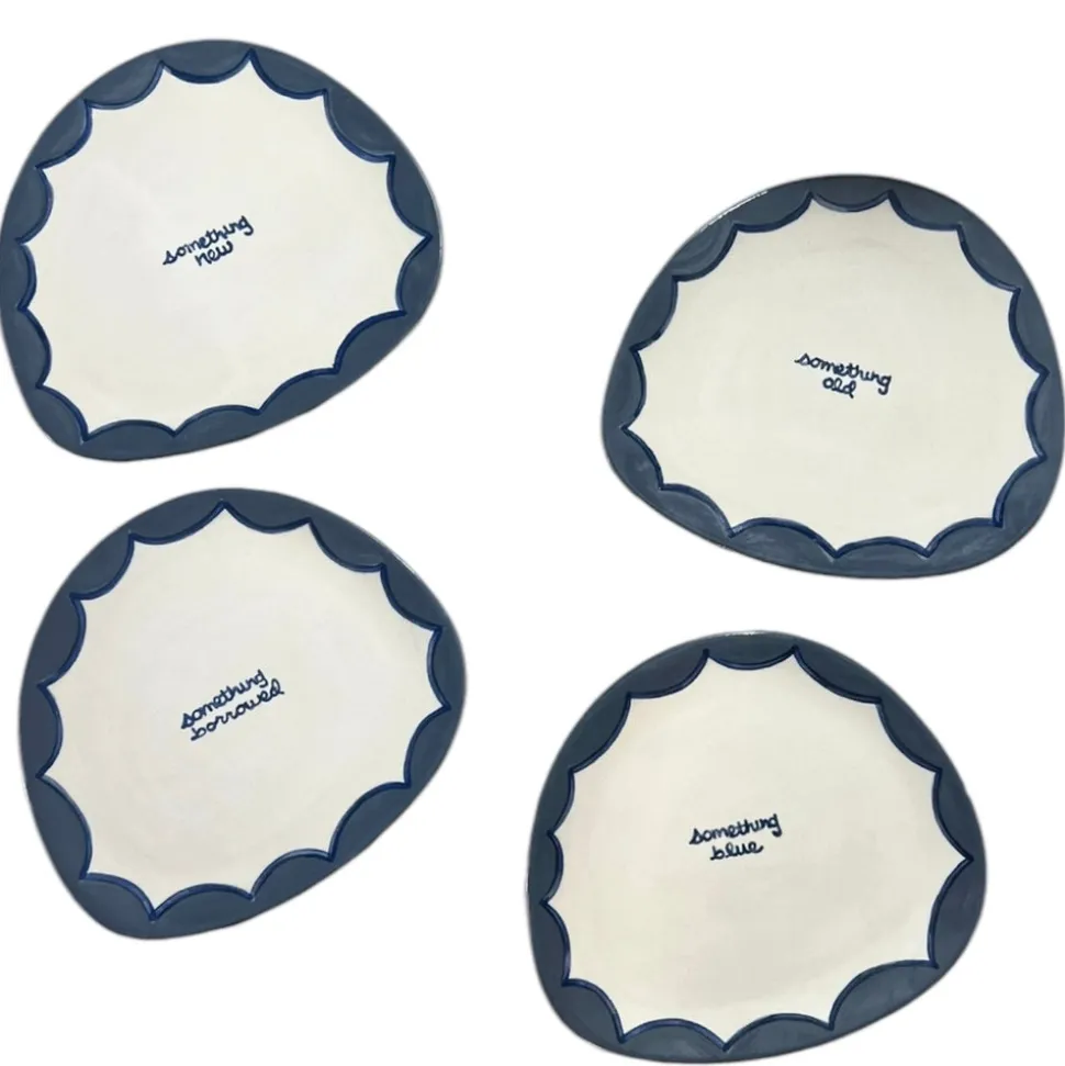 The Wedding Collection Dessert Plates, Set of 4