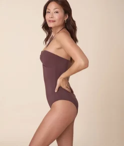 The Zoe One Piece in Mink